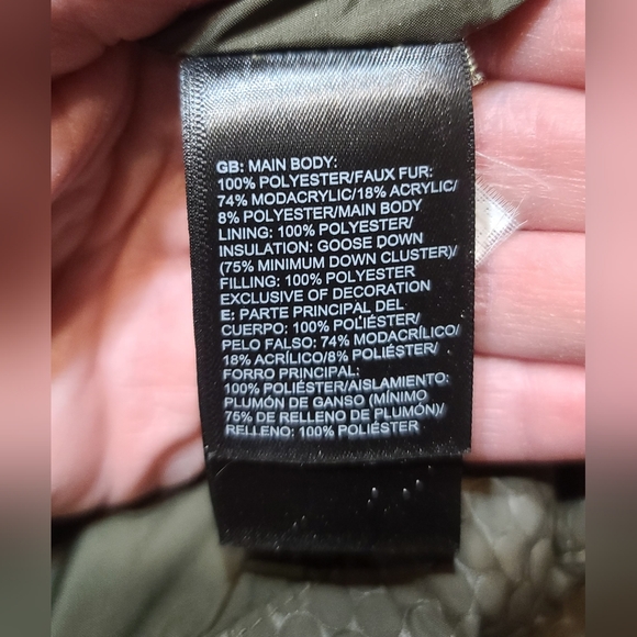 Women's The North Face Down Parka, Size Small - Picture 5 of 6